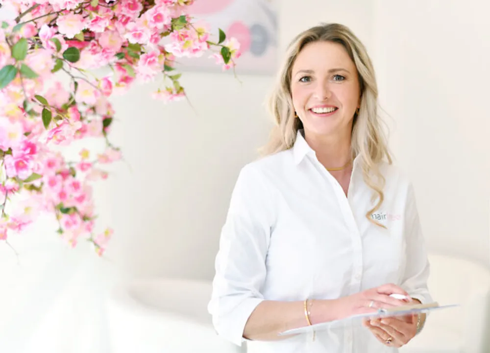 Cordelia, Leiterin der hairfree Lounge Leipzig